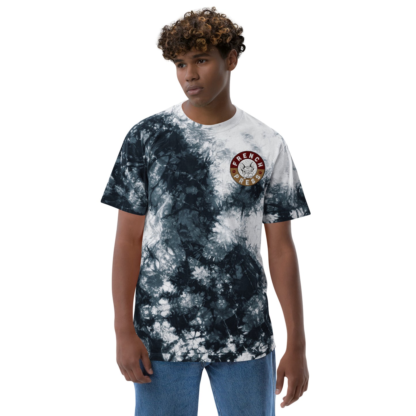 Unisex Oversized tie-dye t-shirt